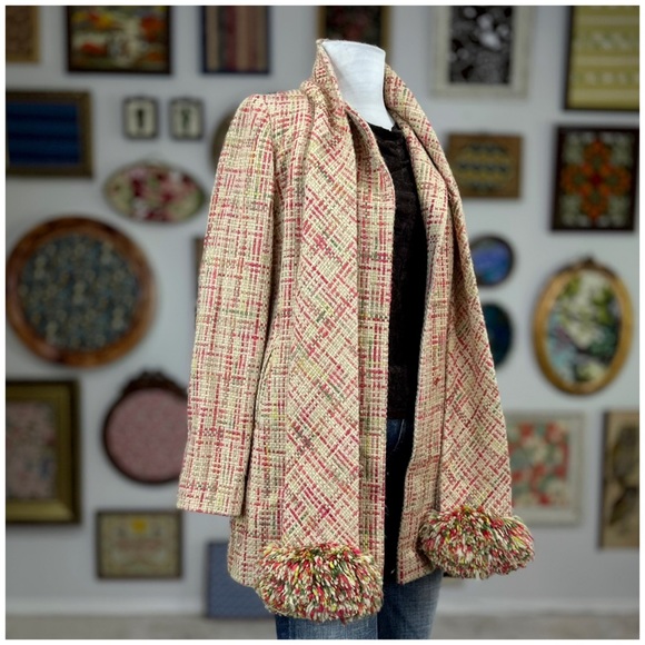 2004 Anthro “Patricia Tweed Coat” by Elevenses - Picture 13 of 16